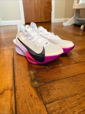 Nike Women’s Alphafly 3 Running Shoes - White/Black/Pink